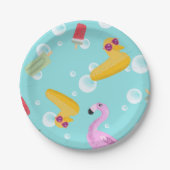 Assiettes En Carton Plaques d'été (Devant)