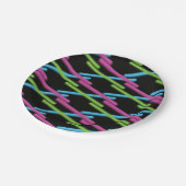 Assiettes En Carton Plaques d'étiquette de la partie laser à lumière d (Angle)