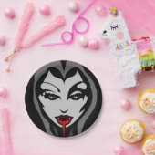 Assiettes En Carton Plaques d'Halloween Plaques de papier vampire fest (Fête)