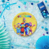 Assiettes En Carton Plaques Doggyland (Fête)