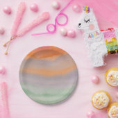 Assiettes En Carton Plaques d'ondulation (Fête)