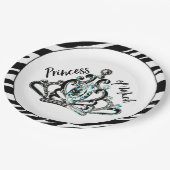 Assiettes En Carton Plaques du parti "Princess of Many" (Angle)