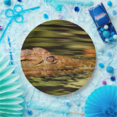 Assiettes En Carton Plaques en crocodile (Fête)