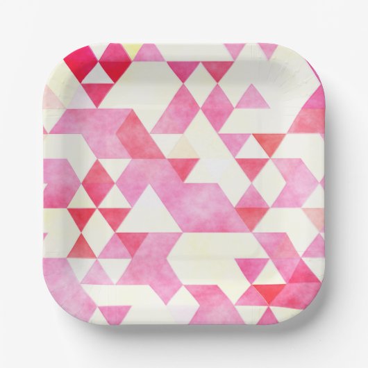 Assiettes En Carton Plaques en diamant (Recto)