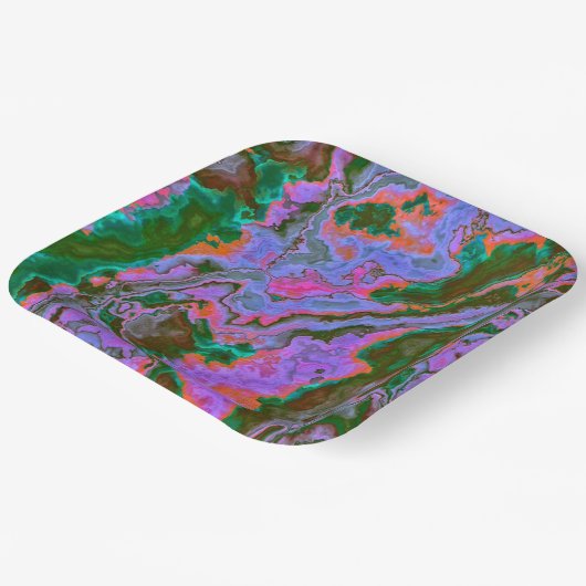 Assiettes En Carton Plaques en marbre aigre (Angulaire)