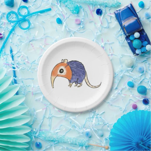 Assiettes En Carton Plaques en papier à museau éléphant (Fête)