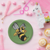 Assiettes En Carton Plaques en papier abeille très en colère (Fête)