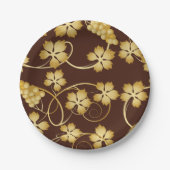 Assiettes En Carton Plaques en papier Arrière - plan (Devant)