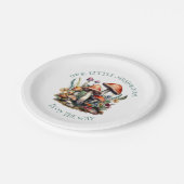 Assiettes En Carton Plaques en papier Baby shower de champignons de fo (Angle)