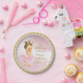 Assiettes En Carton Plaques en papier Baby shower Princess (Fête)