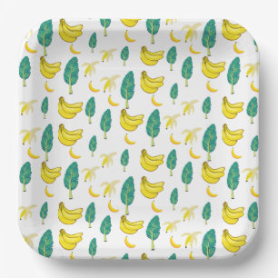 Assiettes En Carton Plaques en papier bananier