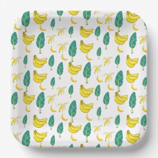 Assiettes En Carton Plaques en papier bananier