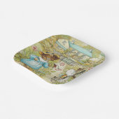 Assiettes En Carton Plaques en papier Beatrix Potter Kittens (Angulaire)