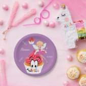 Assiettes En Carton Plaques en papier, Bonne fête de la fée de Cupcake (Fête)