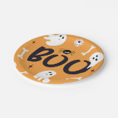 Assiettes En Carton Plaques en papier Boo Ghosts (Angle)