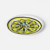 Assiettes En Carton Plaques en papier Bumblebee Lemon (Angle)
