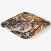 Assiettes En Carton Plaques en papier carrousel (Angulaire)