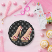 Assiettes En Carton Plaques en papier Chaussure (Fête)