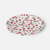 Assiettes En Carton Plaques en papier Cherry Bliss (Angle)