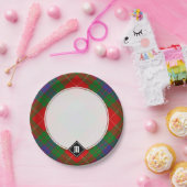 Assiettes En Carton Plaques en papier Clan Fraser Tartan (Fête)