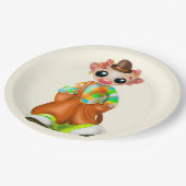 Assiettes En Carton Plaques en papier clown (Angle)