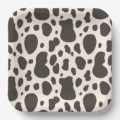 Assiettes En Carton Plaques en papier cowboy | Plaques de partie occid (Recto)