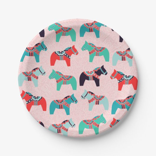 Assiettes En Carton Plaques en papier Dala Hors (Devant)