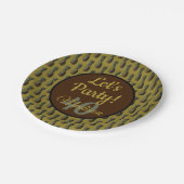 Assiettes En Carton Plaques en papier d'ananas (Angle)