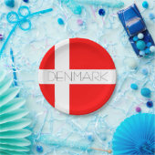 Assiettes En Carton Plaques en papier Danemark ! (Fête)