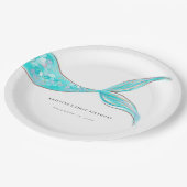 Assiettes En Carton Plaques en papier d'anniversaire de la Queue de si (Angle)