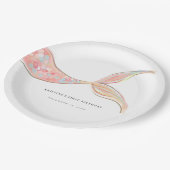 Assiettes En Carton Plaques en papier d'anniversaire de la Queue de si (Angle)