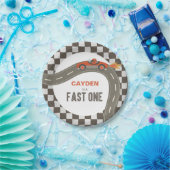 Assiettes En Carton Plaques en papier d'anniversaire de la voiture Fas (Fête)