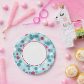 Assiettes En Carton Plaques en papier de baies de Noël (Fête)