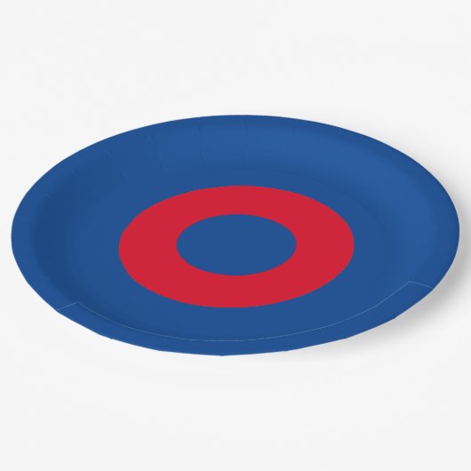 Assiettes En Carton Plaques en papier de beigne (Angle)