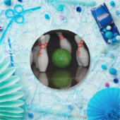 Assiettes En Carton Plaques en papier de Bowling (Fête)