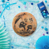 Assiettes En Carton Plaques en papier de champignons fantômes (Fête)