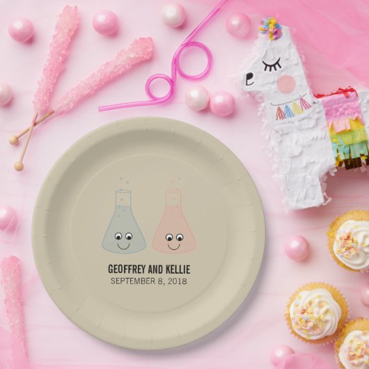 Assiettes En Carton Plaques en papier de chimie (Fête)