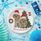 Assiettes En Carton Plaques en papier de Cocker spaniel (Fête)