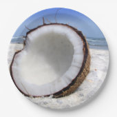 Assiettes En Carton Plaques en papier de coco (Devant)