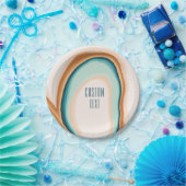 Assiettes En Carton Plaques en papier de conception personnalisée Soft (Fête)