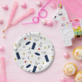 Assiettes En Carton Plaques en papier de Cute Golf (Fête)