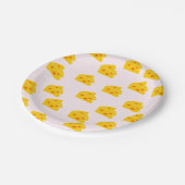 Assiettes En Carton Plaques en papier de fromage cuites (Angle)