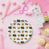 Assiettes En Carton Plaques en papier de fruits (Fête)