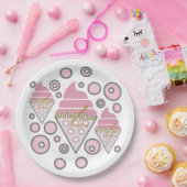 Assiettes En Carton Plaques en papier de la licence de glace irrésisti (Fête)