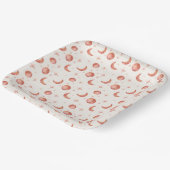 Assiettes En Carton Plaques en papier de la Lune de Terracotta et les  (Angulaire)