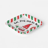 Assiettes En Carton Plaques en papier de Noël (Angulaire)