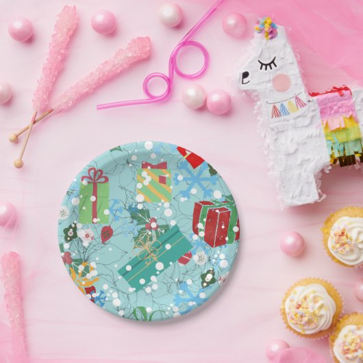 Assiettes En Carton Plaques en papier de Noël (Fête)