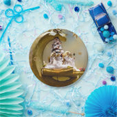 Assiettes En Carton Plaques en papier de Noël, Ange (Fête)