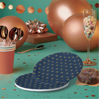 Assiettes En Carton Plaques en papier de Noël festives | Onglet Fête