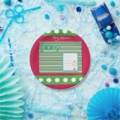 Assiettes En Carton Plaques en papier de Noël, Joyeux Noël (Fête)